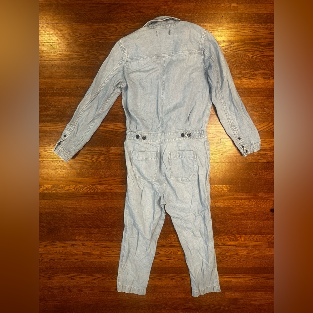 Madewell Denim Blue Jumpsuit - Picture 7 of 8